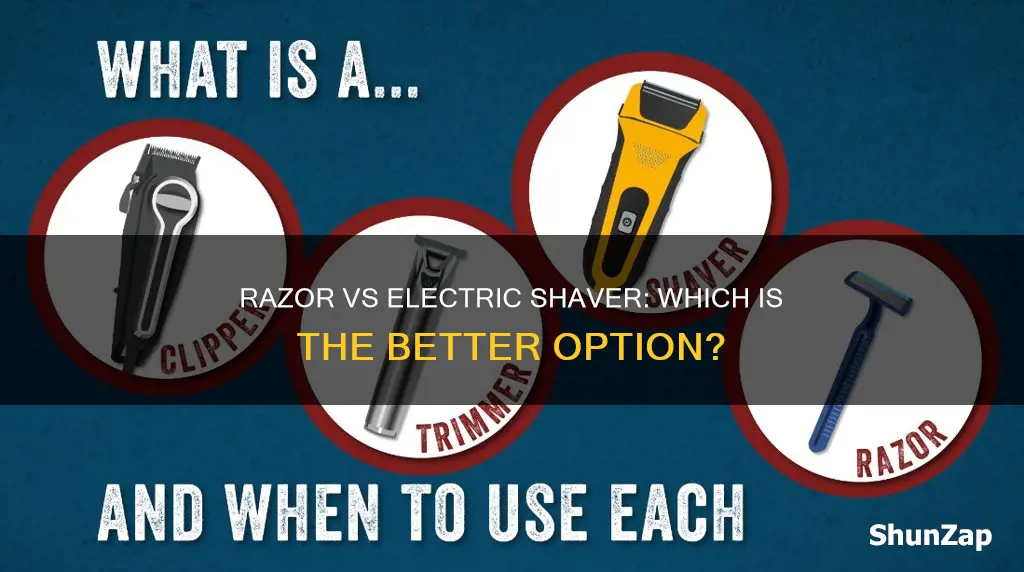 what is better razor or electric shaver