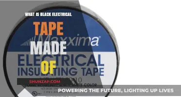 Electrical Tape: The Composition of Black Tape