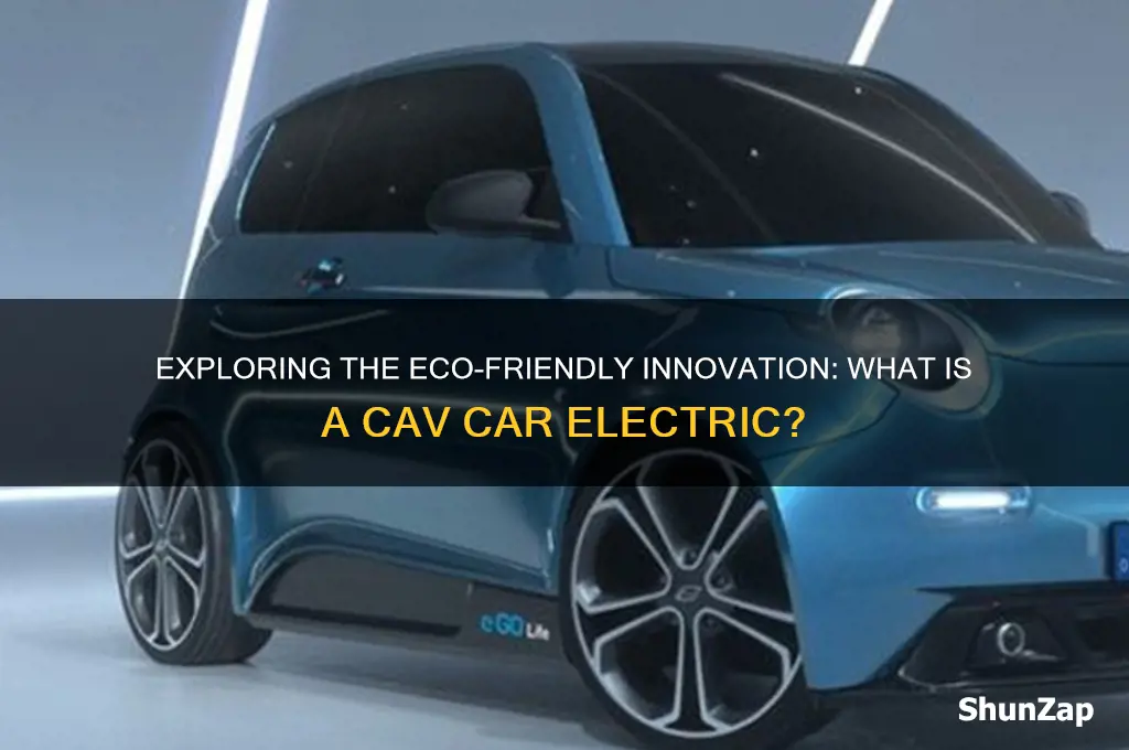 what is cav car electric