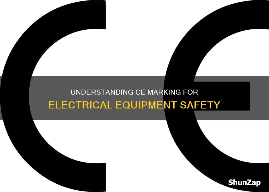 what is ce mark on electrical equipment