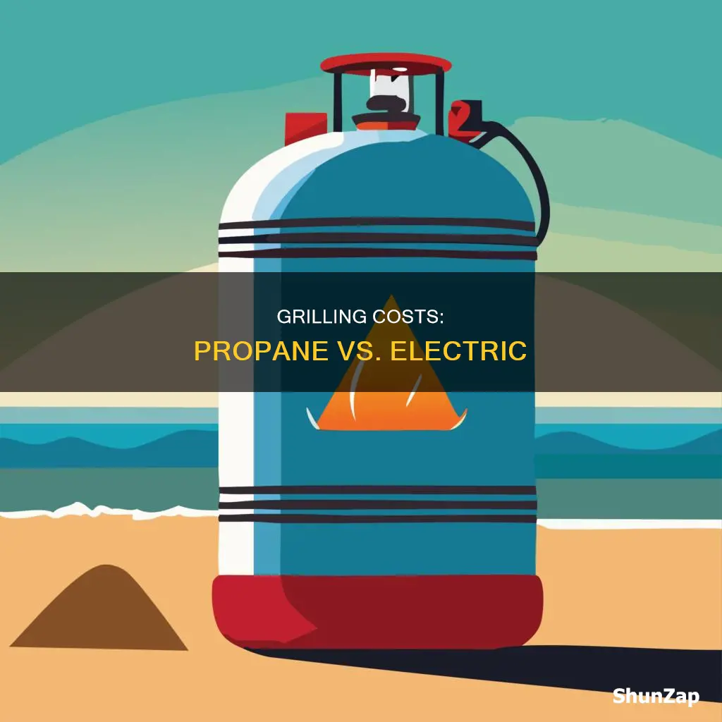 what is cheaper grilling propane or electric