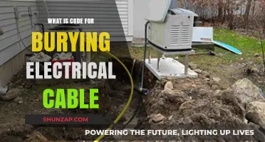 Electrical Cable Burial: Understanding the Code Requirements