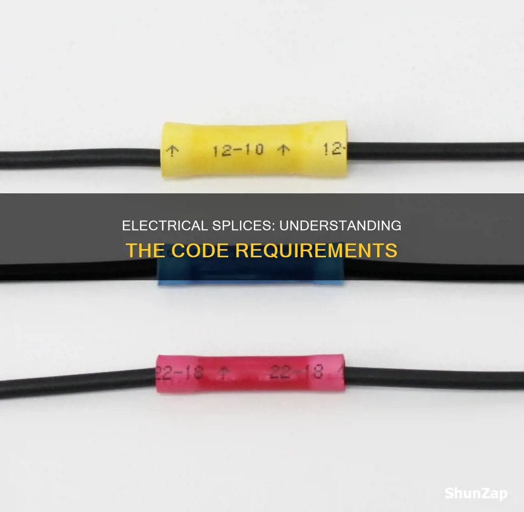 what is code for open electrical splices