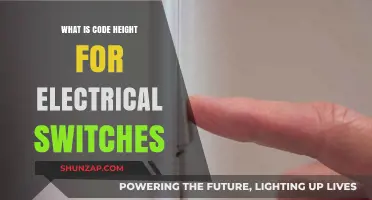 Code Height Standardization for Electrical Switches