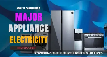 Major Appliance Electricity: What's Considered High Usage?