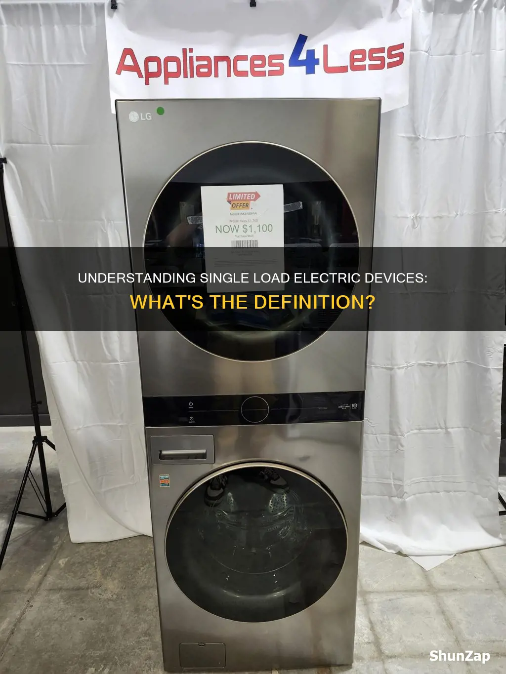 what is considered a single load electric