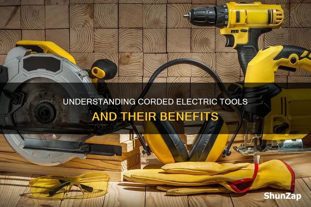 what is corded electric mean