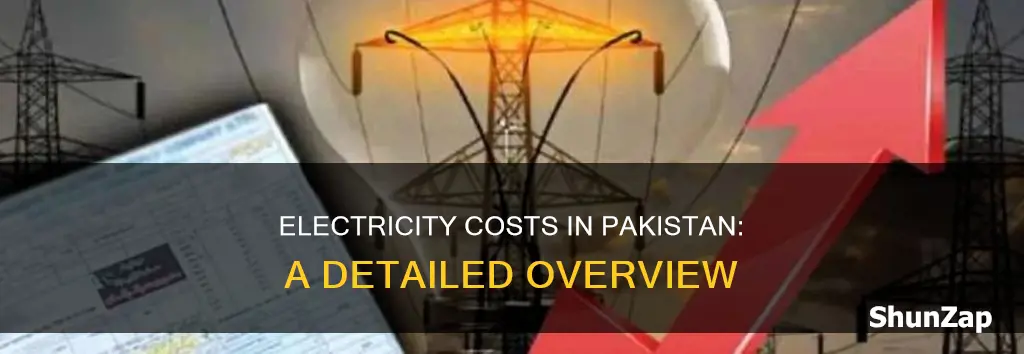 what is cost of electricity in pakistan