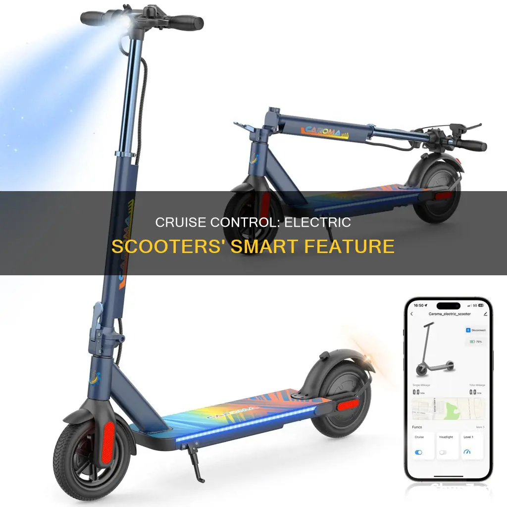 what is cruise control on electric scooter