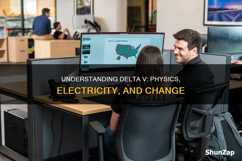 what is delta v in physics electricity