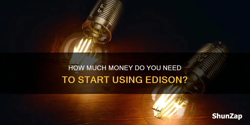 what is deposit required for electric edison