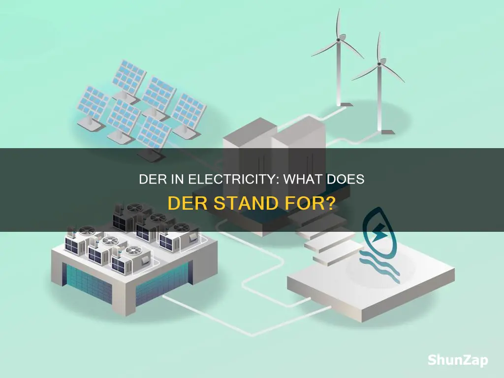 what is der stand for in electricity