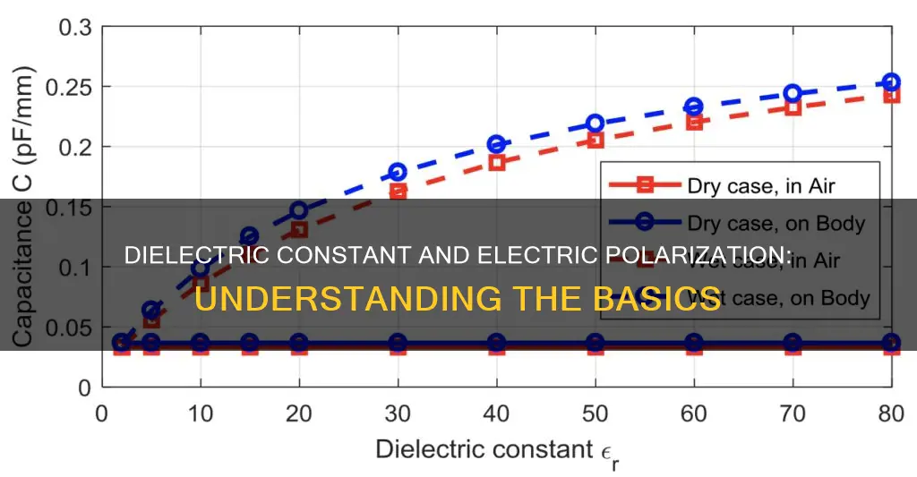 what is dielectric constant and electric polarization