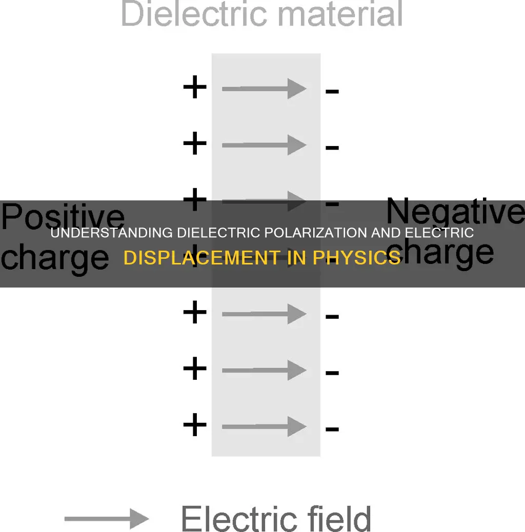 what is dielectric polarization and electric displacement