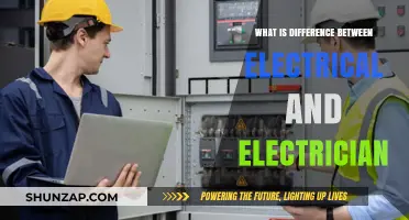 Electricians and Electricity: Understanding the Core Distinction
