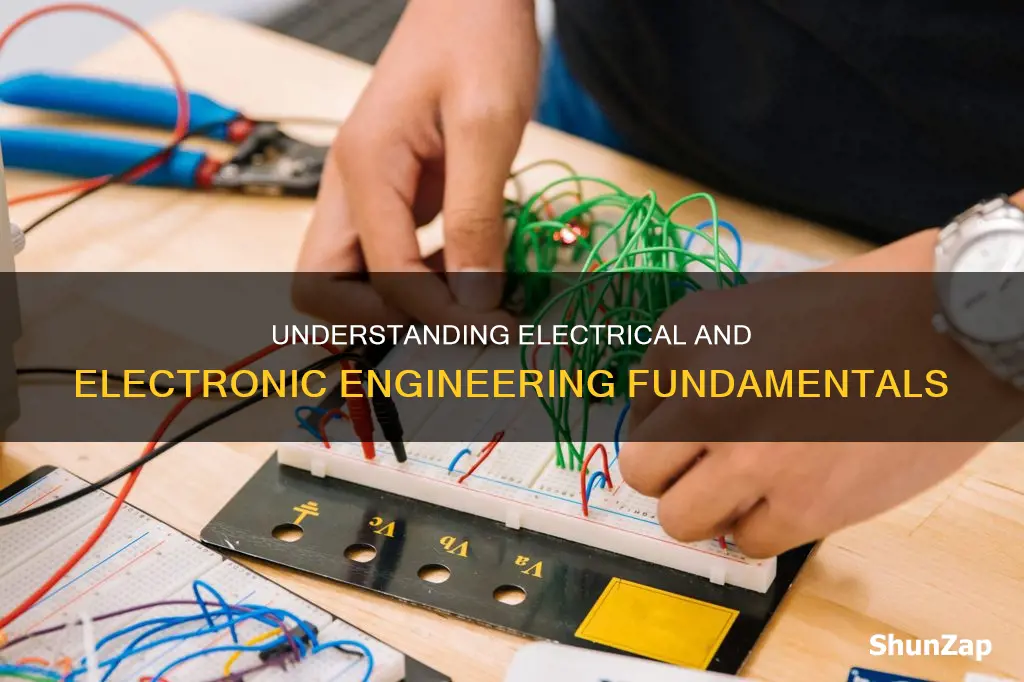 what is difference between electrical and electronics