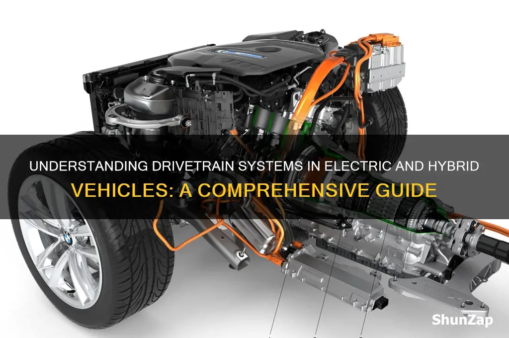 what is drivetrain for electric or hybrid cars