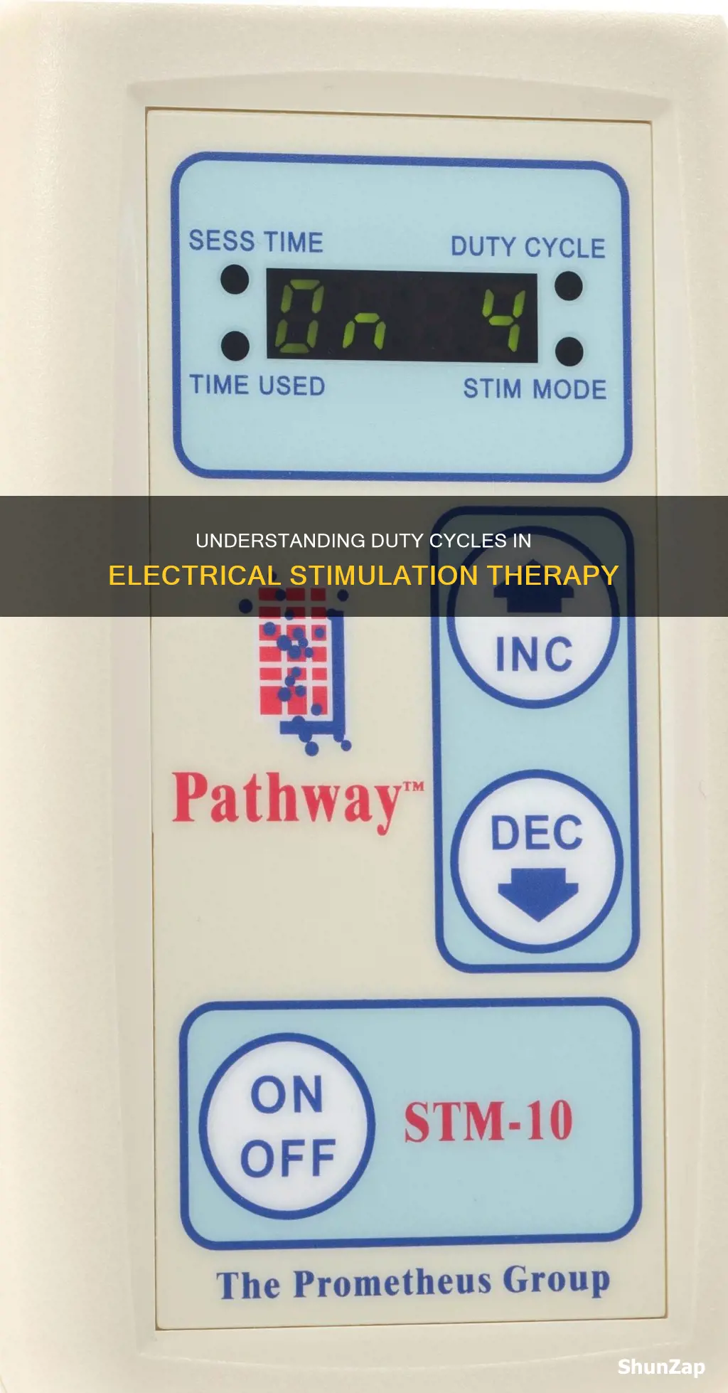 what is duty cycle in electrical stimulation