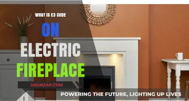 Understanding the E3 Code on Your Electric Fireplace