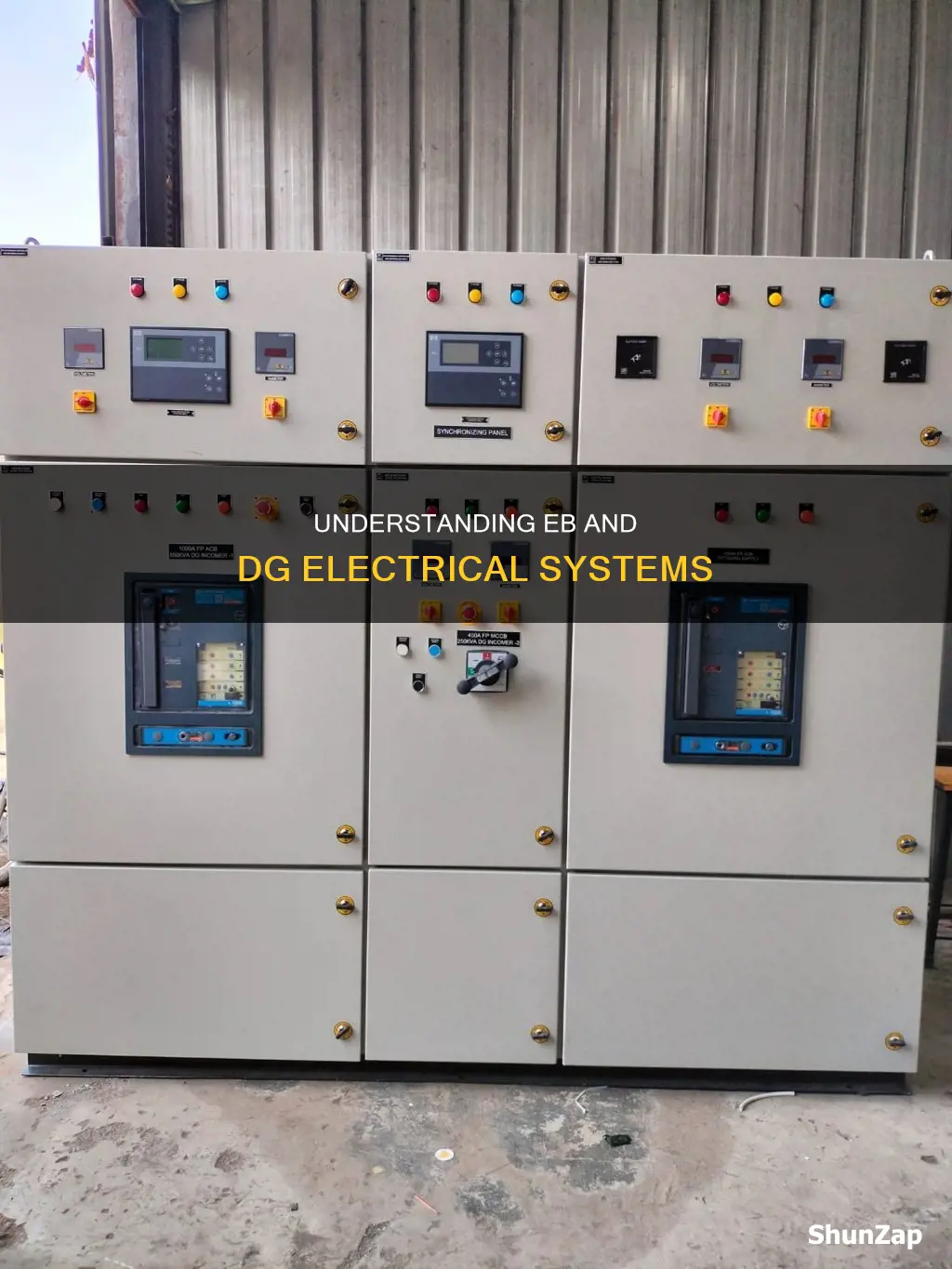 what is eb and dg in electrical