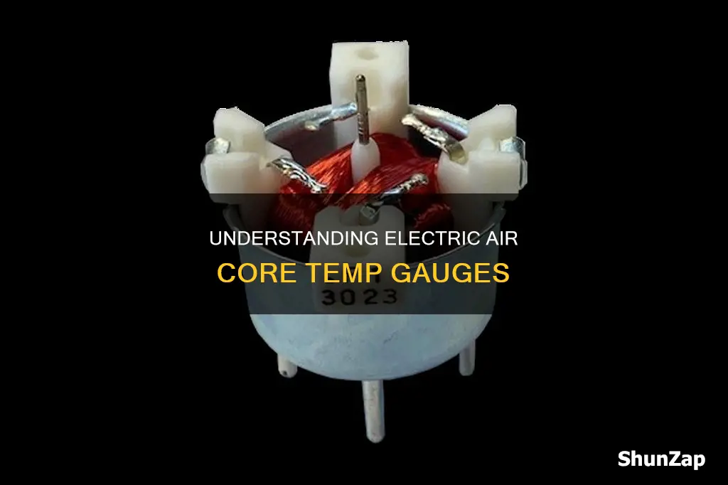 what is electric air core temo gauge