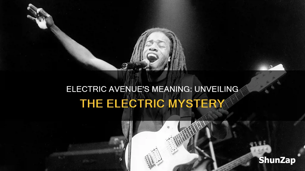 what is electric avenue meaning