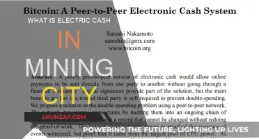 Electric Cash in Mining City: The Future of Money