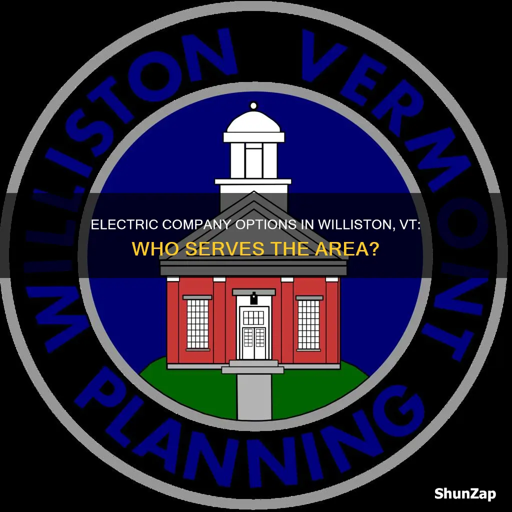 what is electric company serving williston vt