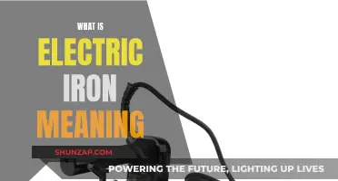 The Evolution of Electric Iron: Meaning and History