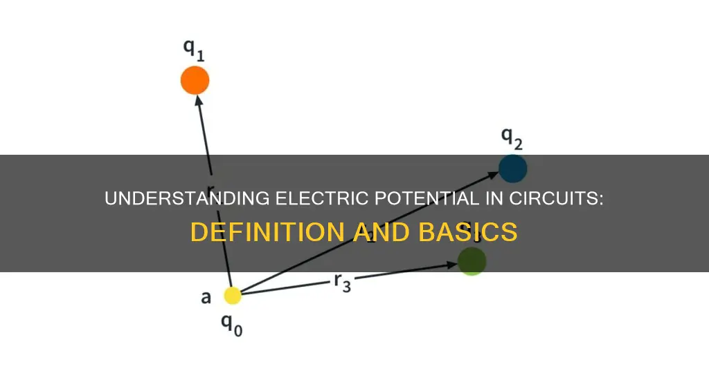 what is electric potential in a circuit