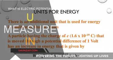 Understanding Electric Potential: Measured in Volts