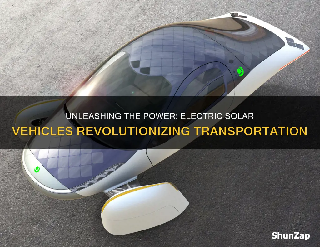 what is electric solar vehicle