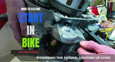 Electric Start in Bikes: How Does it Work?