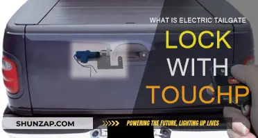 Smart Tailgate Locking: Electric Touchpad Security