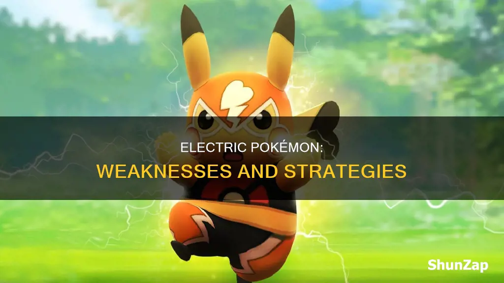 what is electric type pokémon weak against