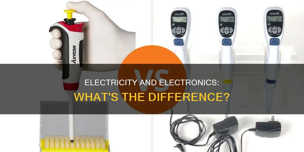 what is electrical and what is electronics