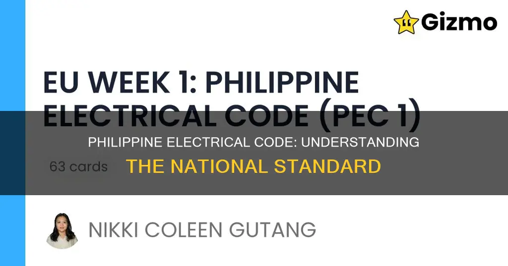 what is electrical code of the philippines