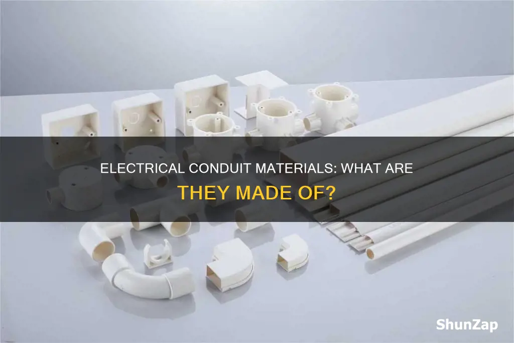 what is electrical conduit made out of