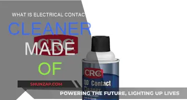 Electrical Contact Cleaner: What's Inside the Spray?