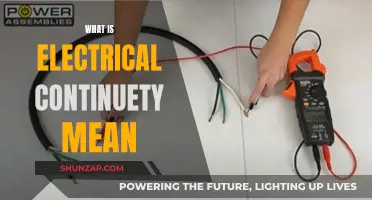 Understanding Electrical Continuity: Definition and Applications