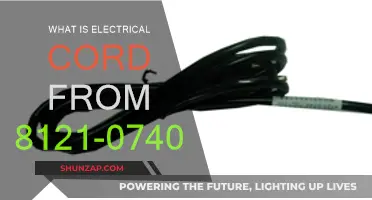 Electrical Cord 8121-0740: Understanding Its Use and Applications