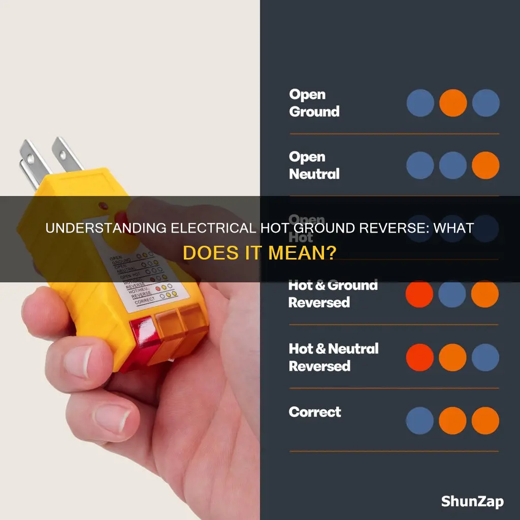 what is electrical hot ground reverse mean