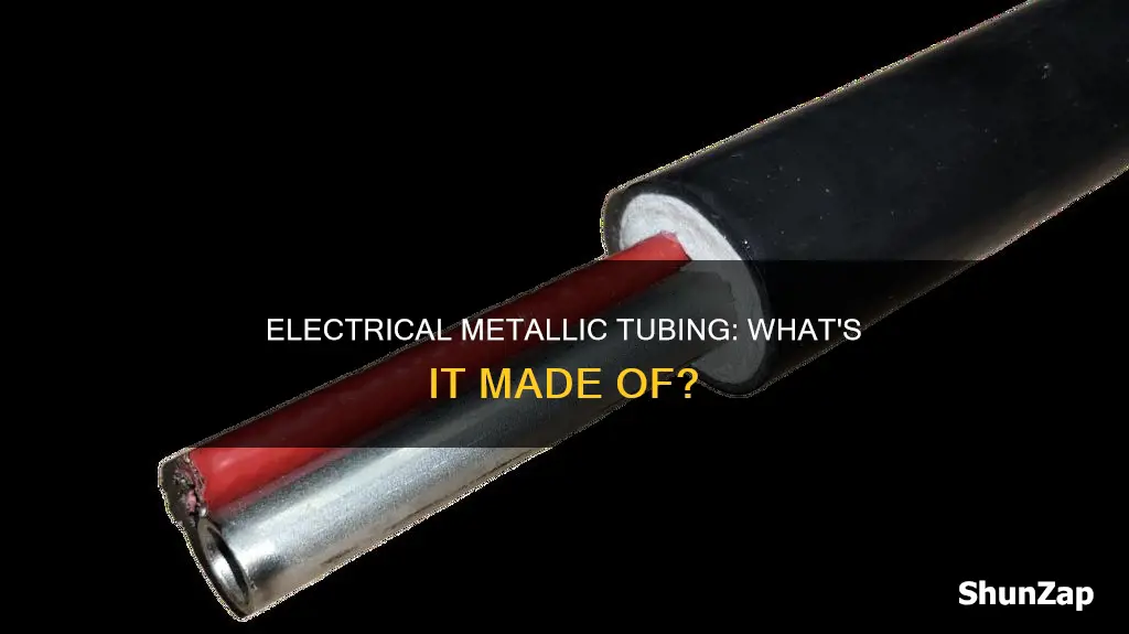 what is electrical metallic tubing made of