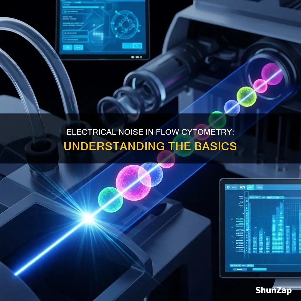 what is electrical noise in flow cytometry
