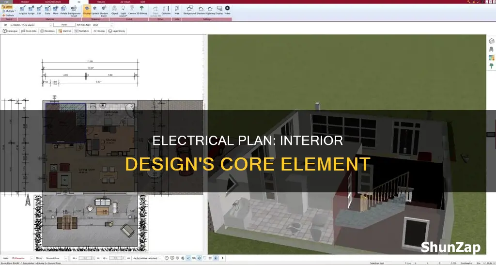 what is electrical plan in interior design
