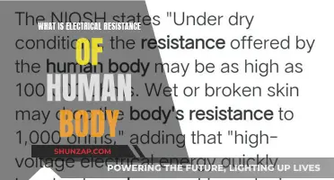 Human Body's Electrical Resistance: Understanding the Intricacies
