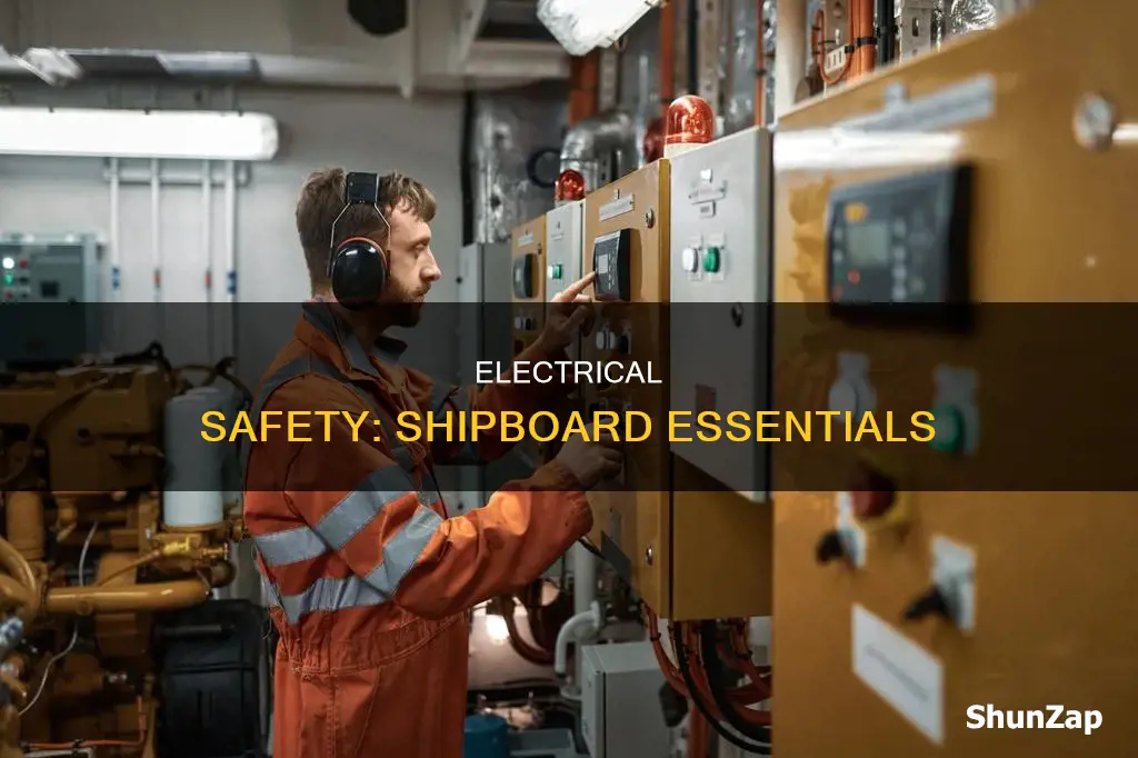 what is electrical safety on board ship