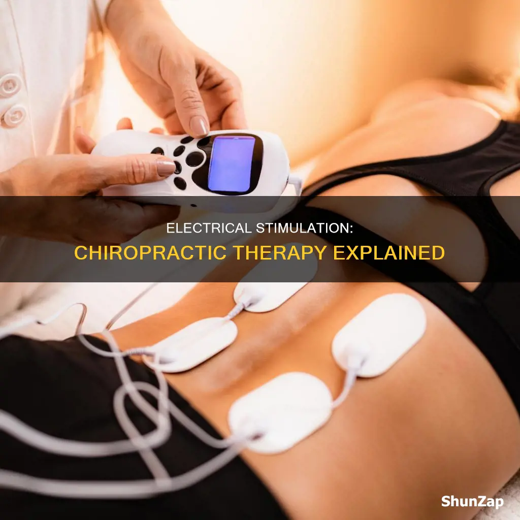 what is electrical stimulation at a chiropractic