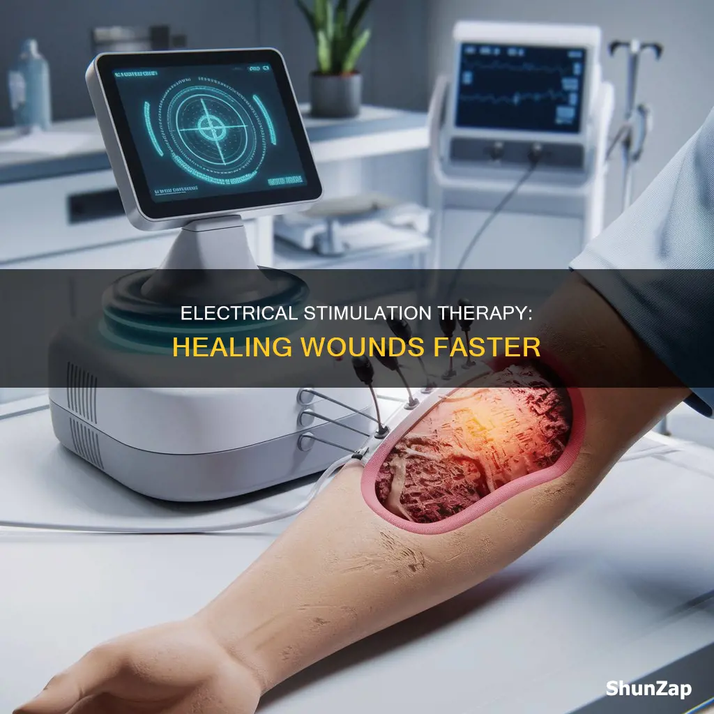what is electrical stimulation for wound healing