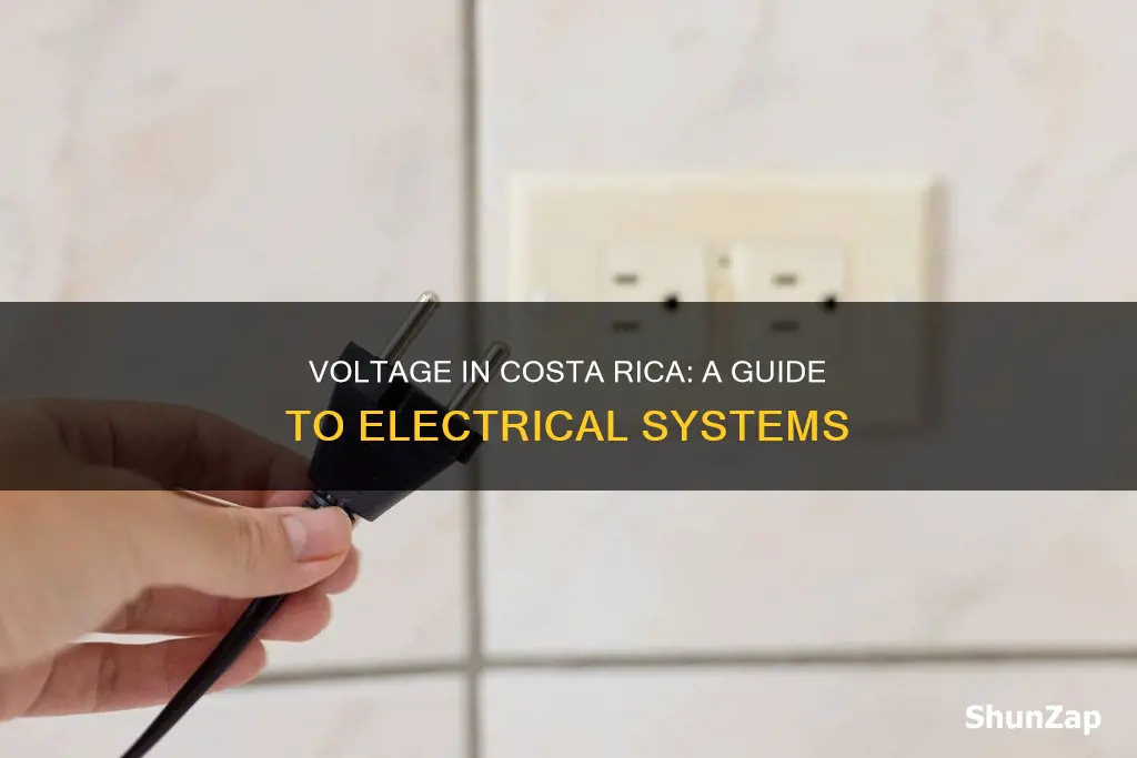 what is electrical voltage in costa rica